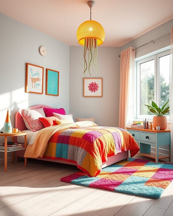 playful and elegant lighting