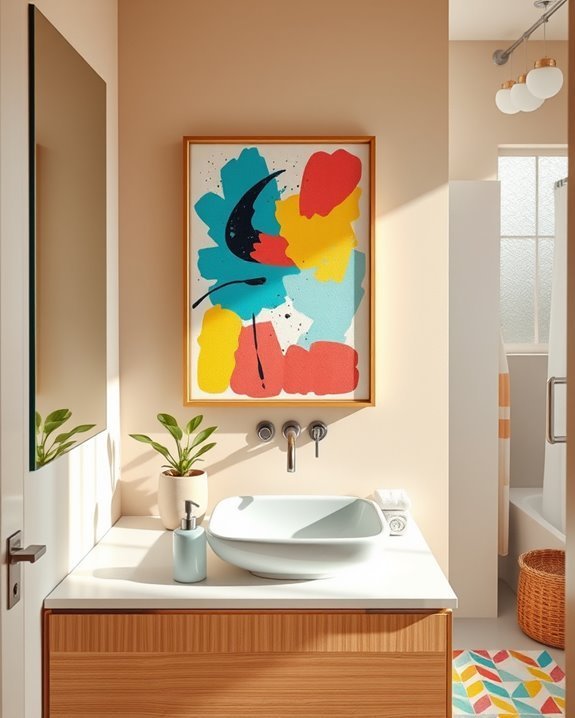 playful and vibrant artwork