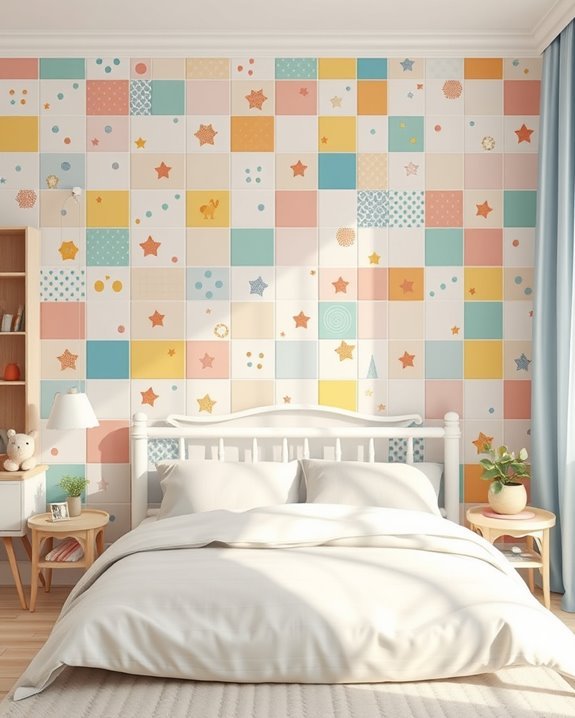 playful animal themed tiles