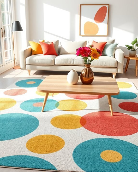 playful bold area rugs