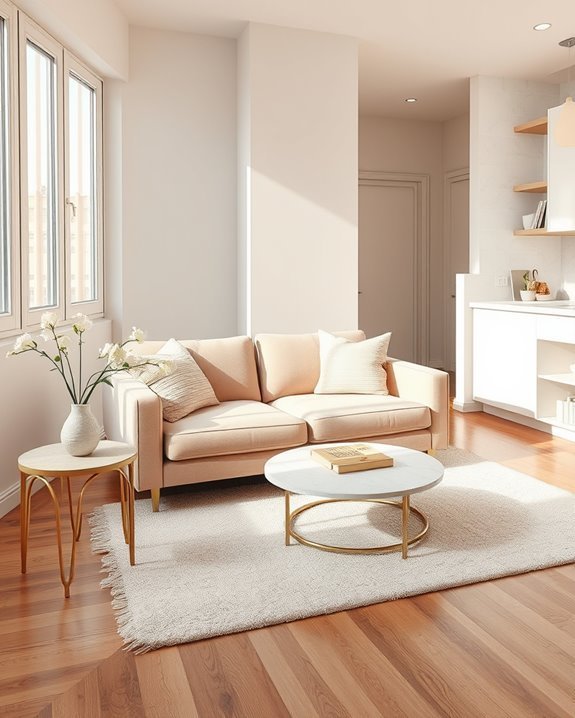 playful minimalist decor accents