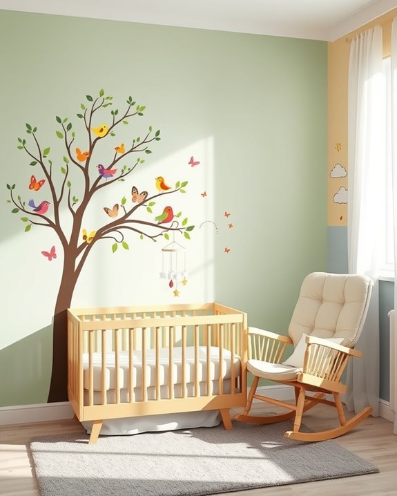 playful nursery wall decals