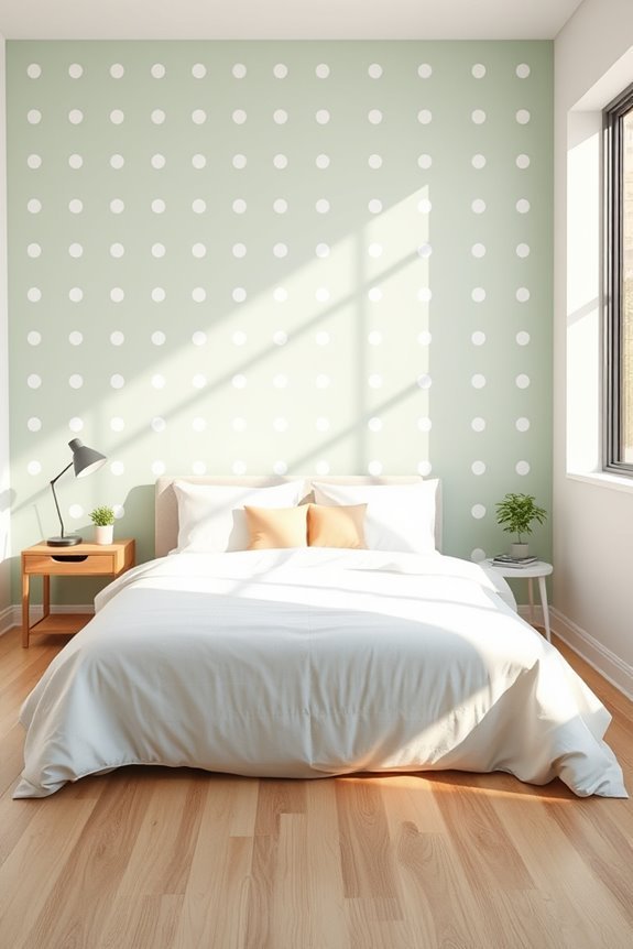 playful polka dot decor
