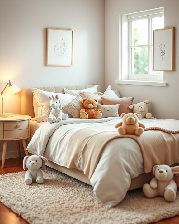 playful stuffed animal charm