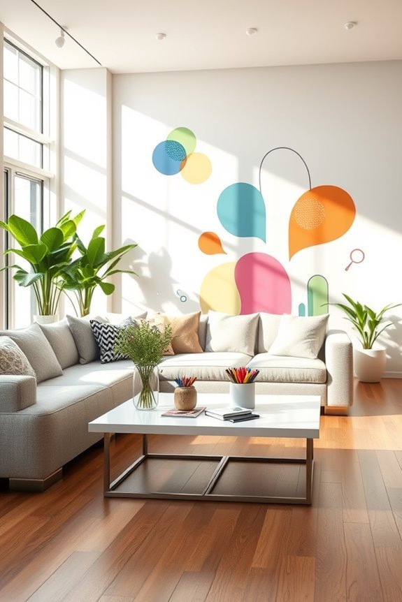 playful wall design ideas