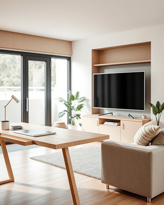 pop up tv workspace solution