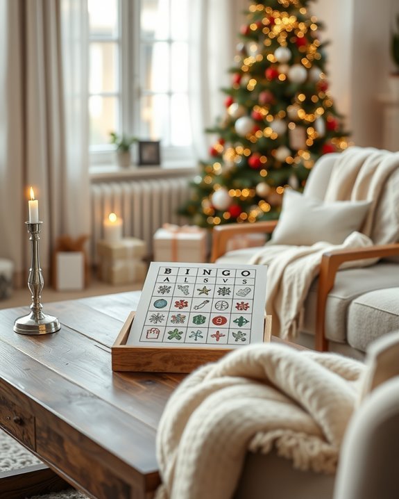 printable christmas bingo fun