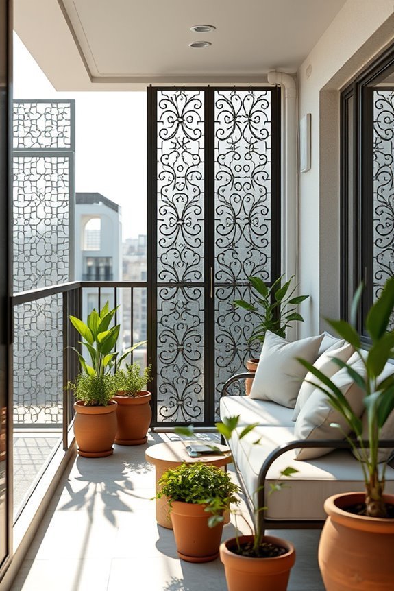 privacy enhancing grill designs