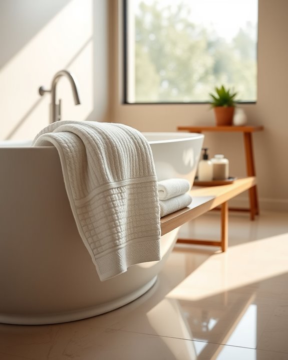 quality linens elevate bathrooms