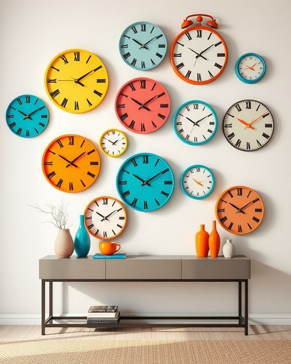 quirky decorative wall clocks