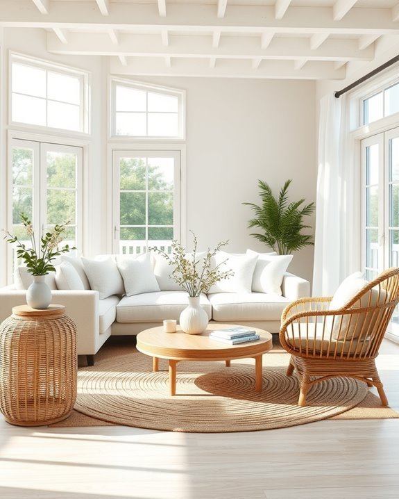 rattan and wicker warmth