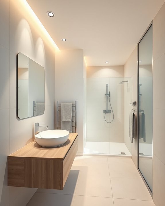 recessed lighting for bathrooms