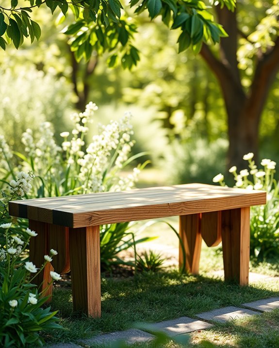 reclaimed wood bench project