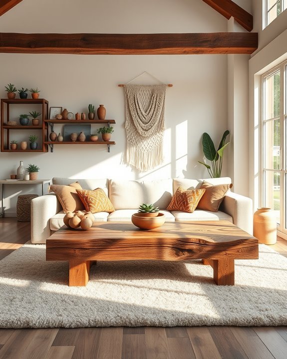 reclaimed wood for warmth