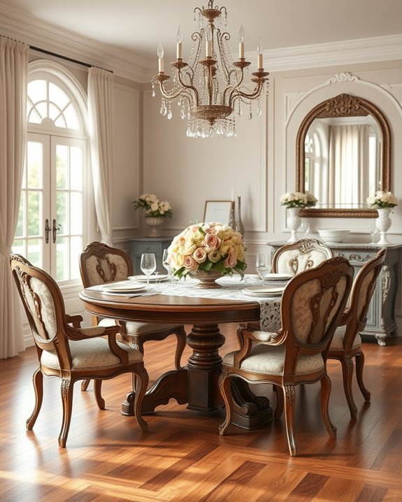 refined dining atmosphere creation