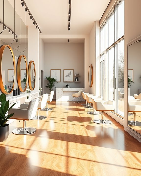 reflective design enhances space