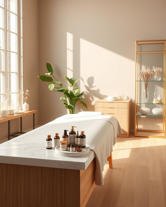relaxing spa like experience