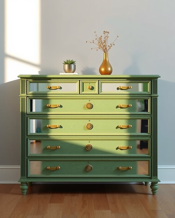repurposed mirrors for dressers