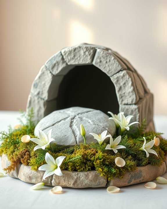 resurrection symbolism decor piece