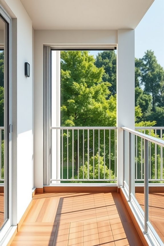 retractable balcony safety solutions