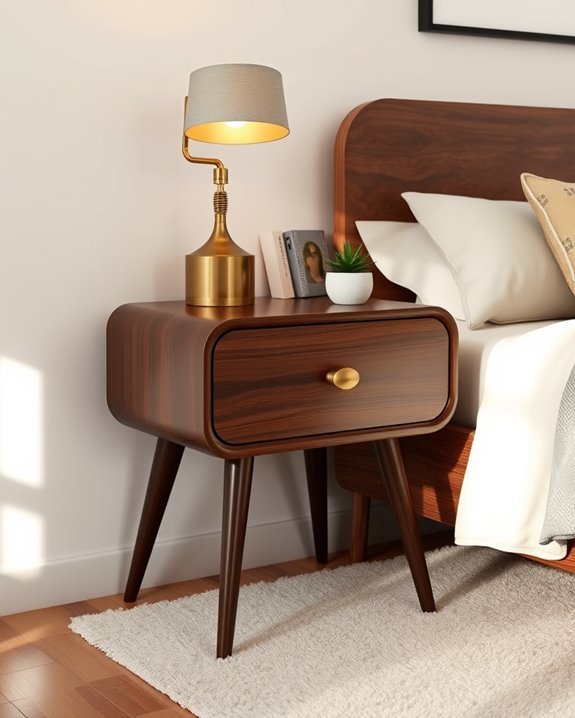 retro dark wood charm