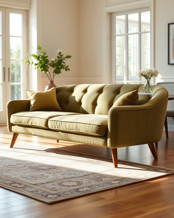 retro sofas for nostalgic charm