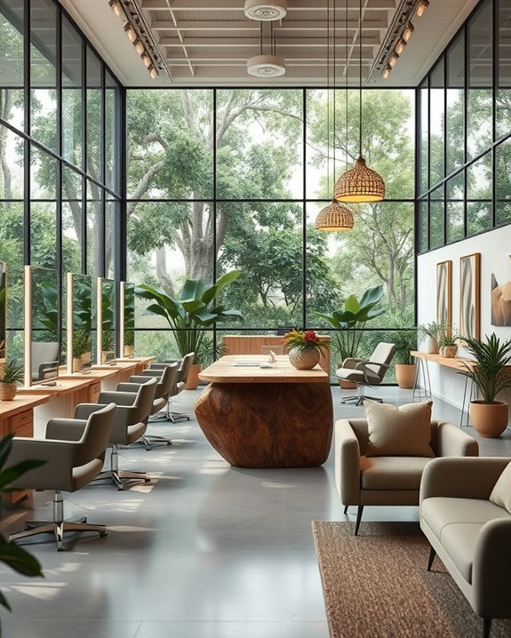 revitalizing outdoor salon experience