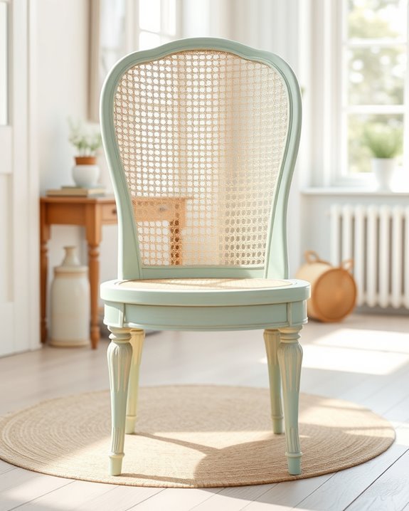 revive cane back chairs