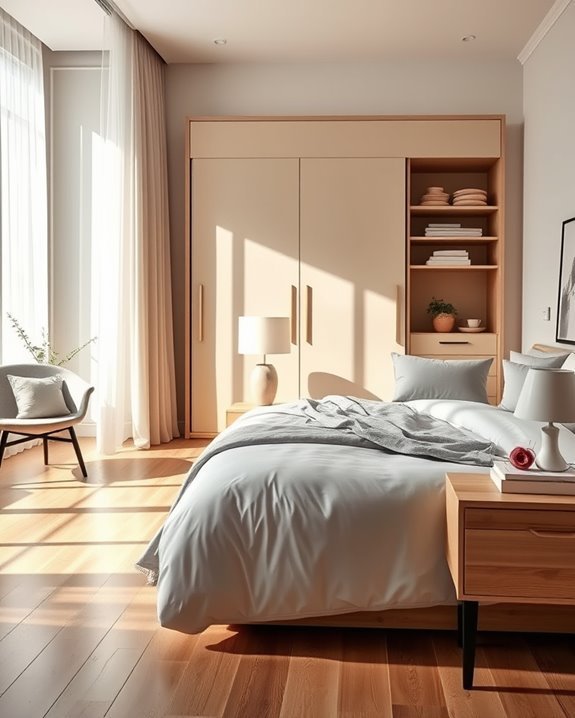 romantic bedroom storage solutions
