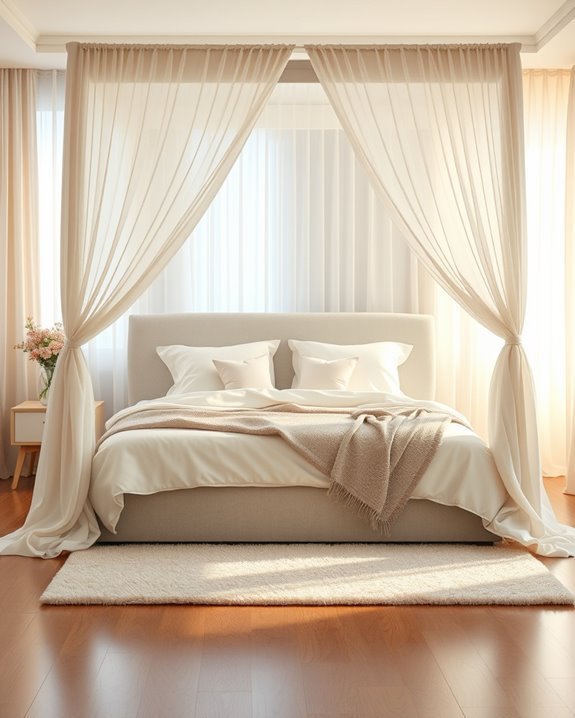 romantic canopy bed designs