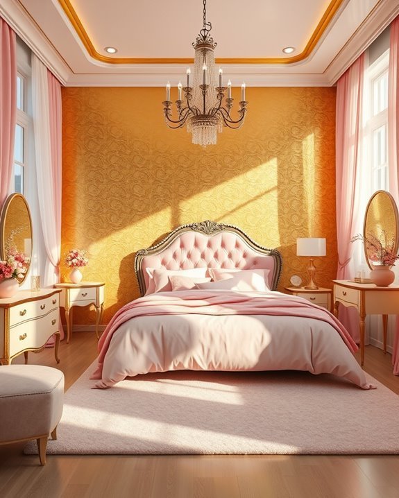romantic elegance with warmth
