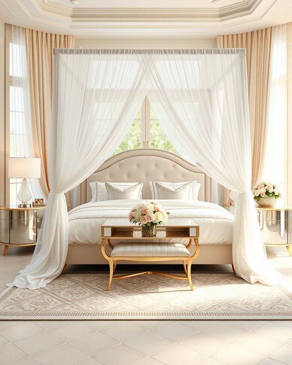 romantic luxurious canopy beds
