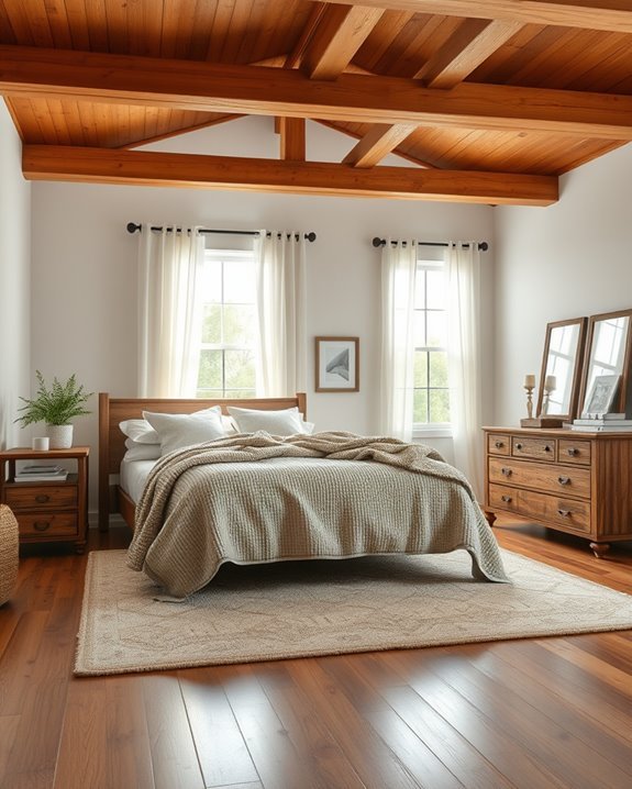 rustic charm and warmth