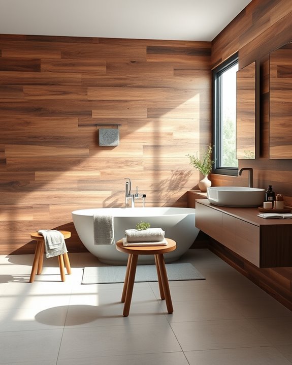 rustic charm bathroom accent