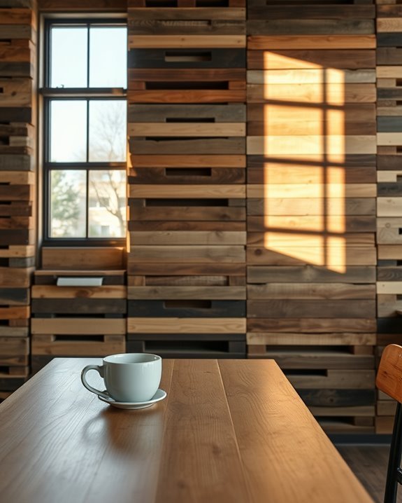 rustic charm coffee shop