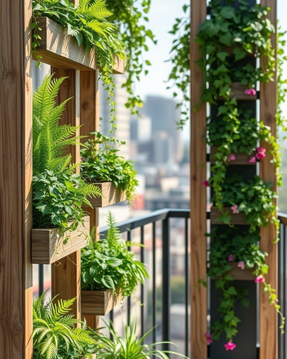 rustic charm for balconies
