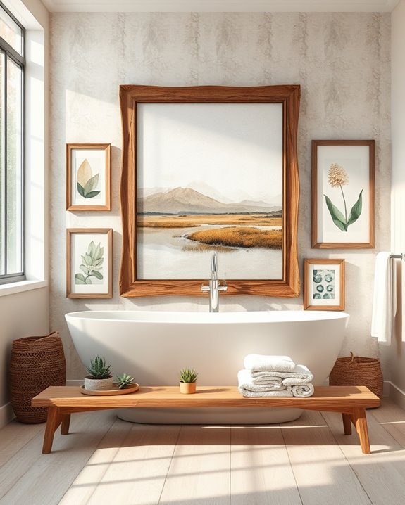 rustic charm for bathrooms