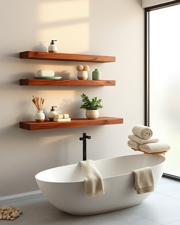 rustic charm for bathrooms