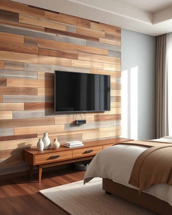rustic charm for tv