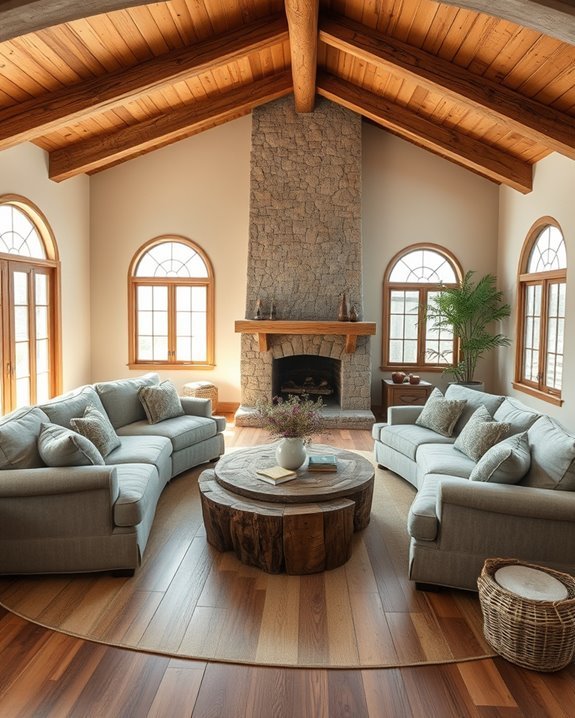 rustic charm in circular living