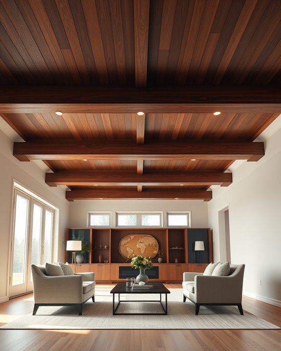 rustic charm with beamed ceilings