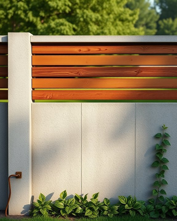 rustic concrete with warmth