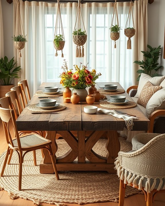 rustic dining decor ideas