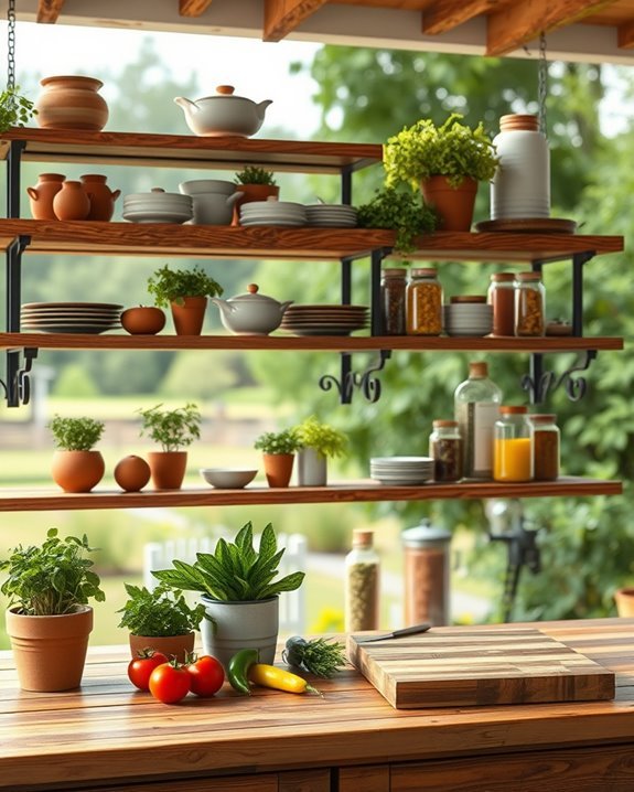 rustic elegance for kitchens