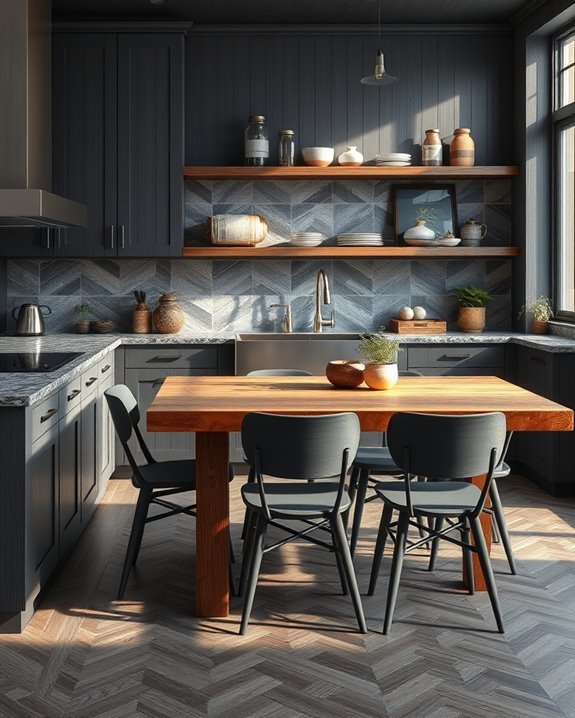 rustic elegance in kitchens