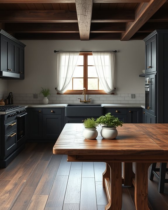 rustic elegance in kitchens