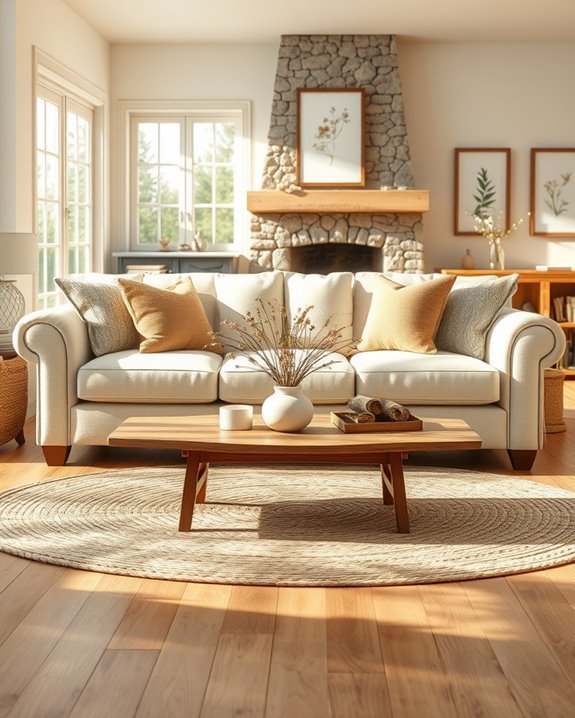 rustic elegance with comfort