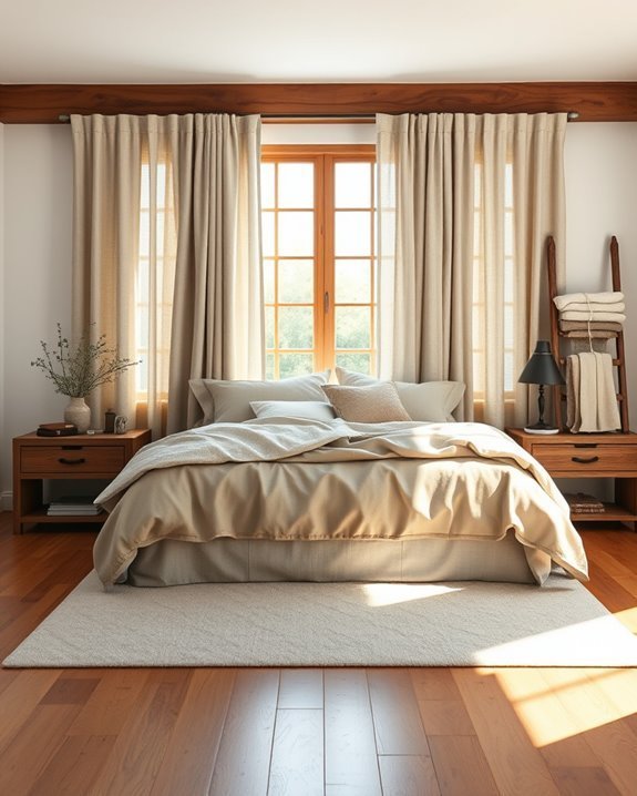 rustic farmhouse window treatments
