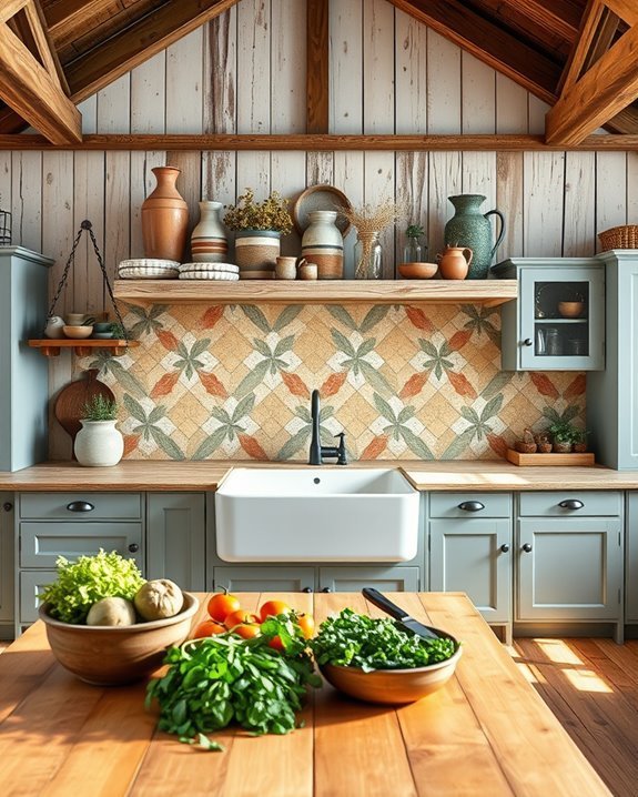 rustic kitchen backsplash ideas