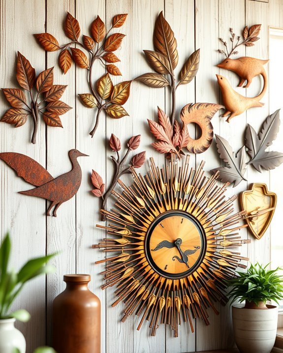 rustic metal wall decor